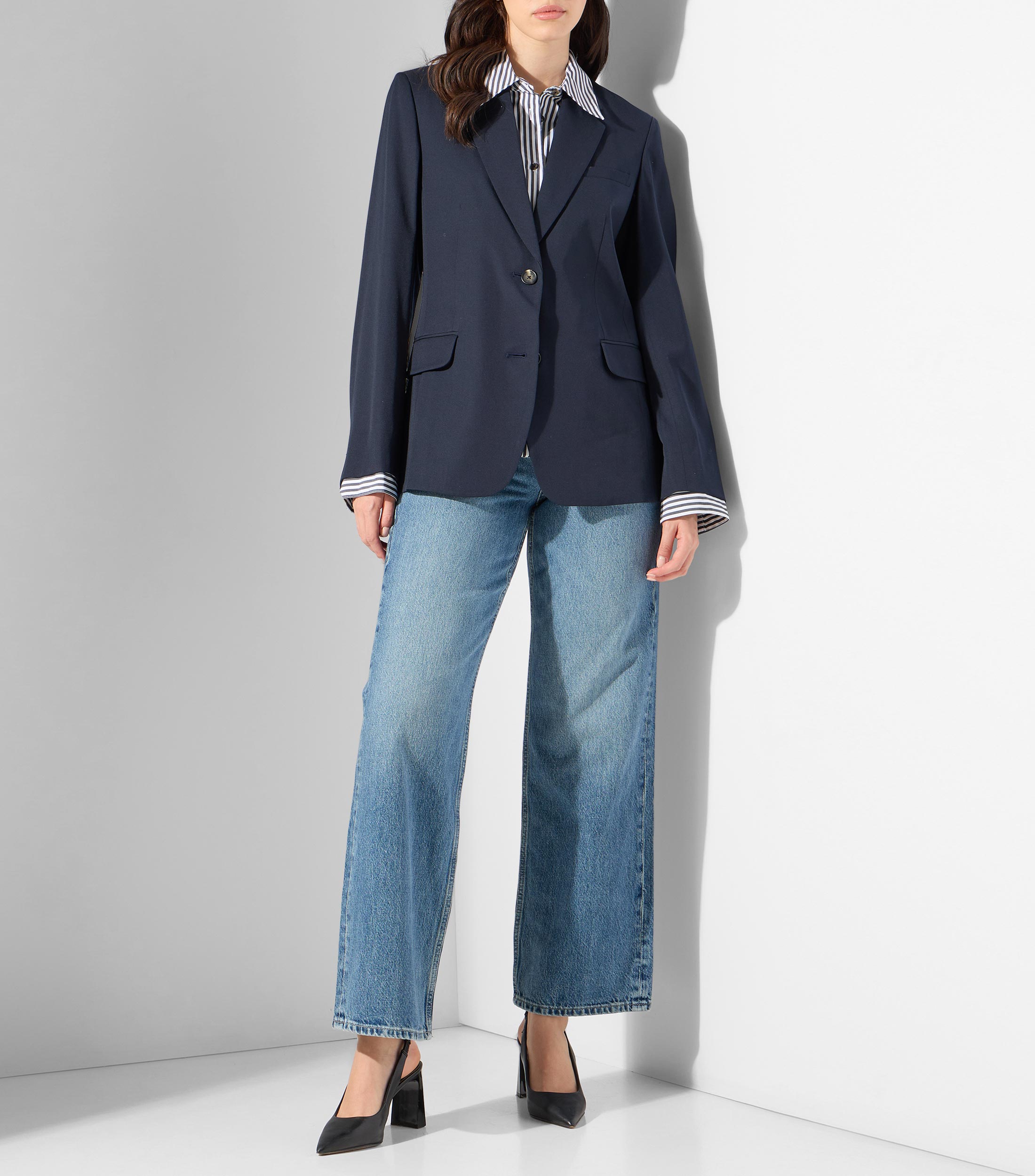 Blazer liso Mujer